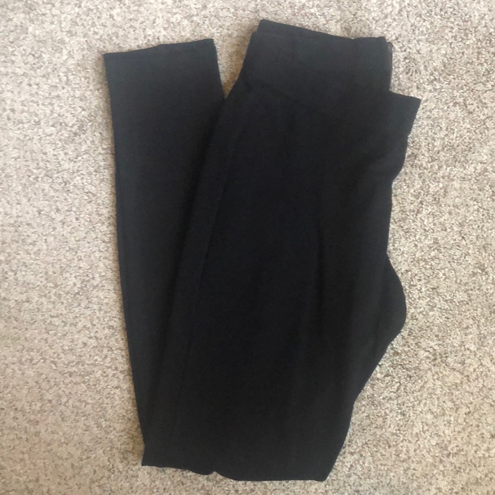 JCrew Black Ponte Pants